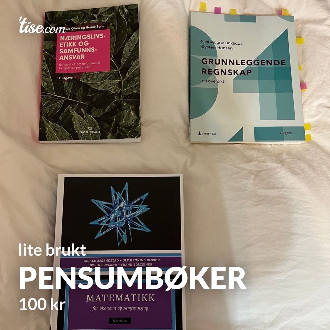 pensumbøker