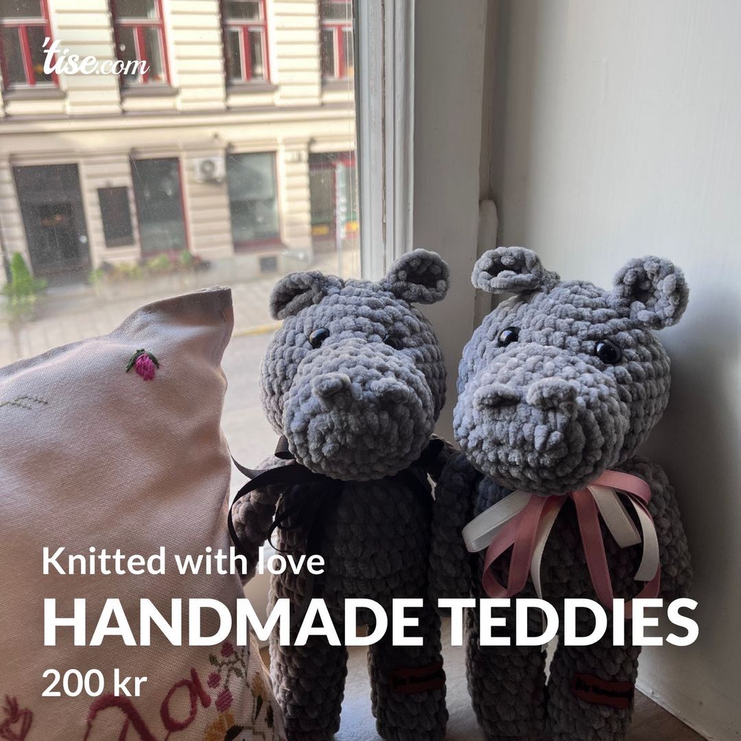 Handmade teddies