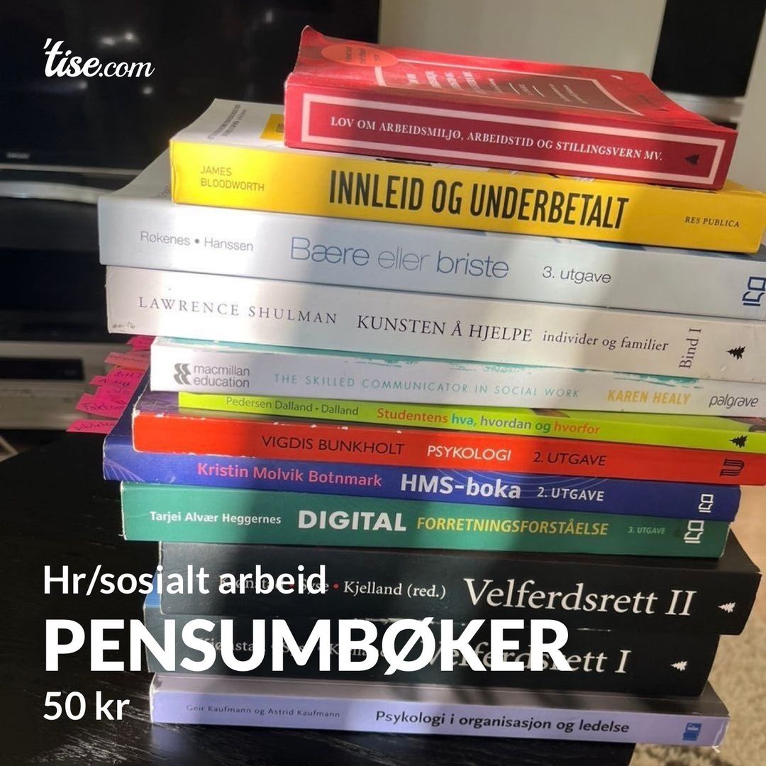 Pensumbøker