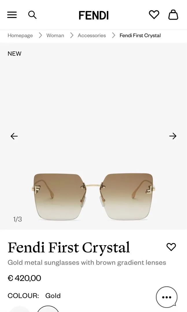 Fendi solbriller