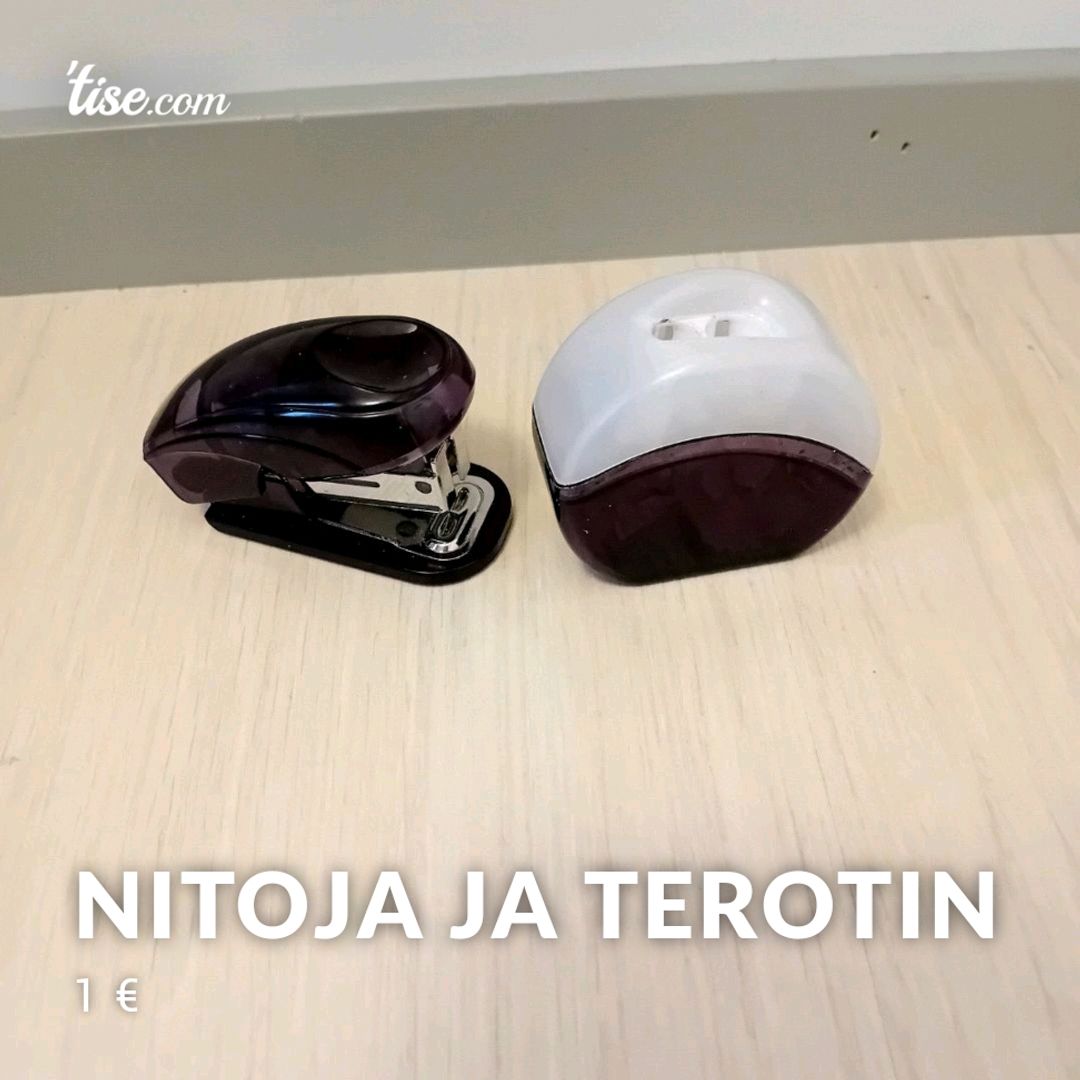 Nitoja ja terotin