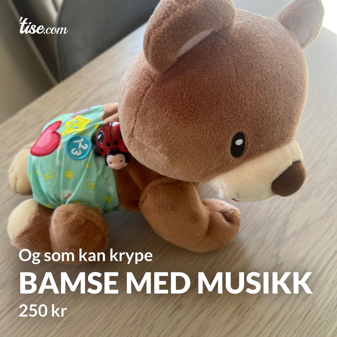 Bamse med musikk