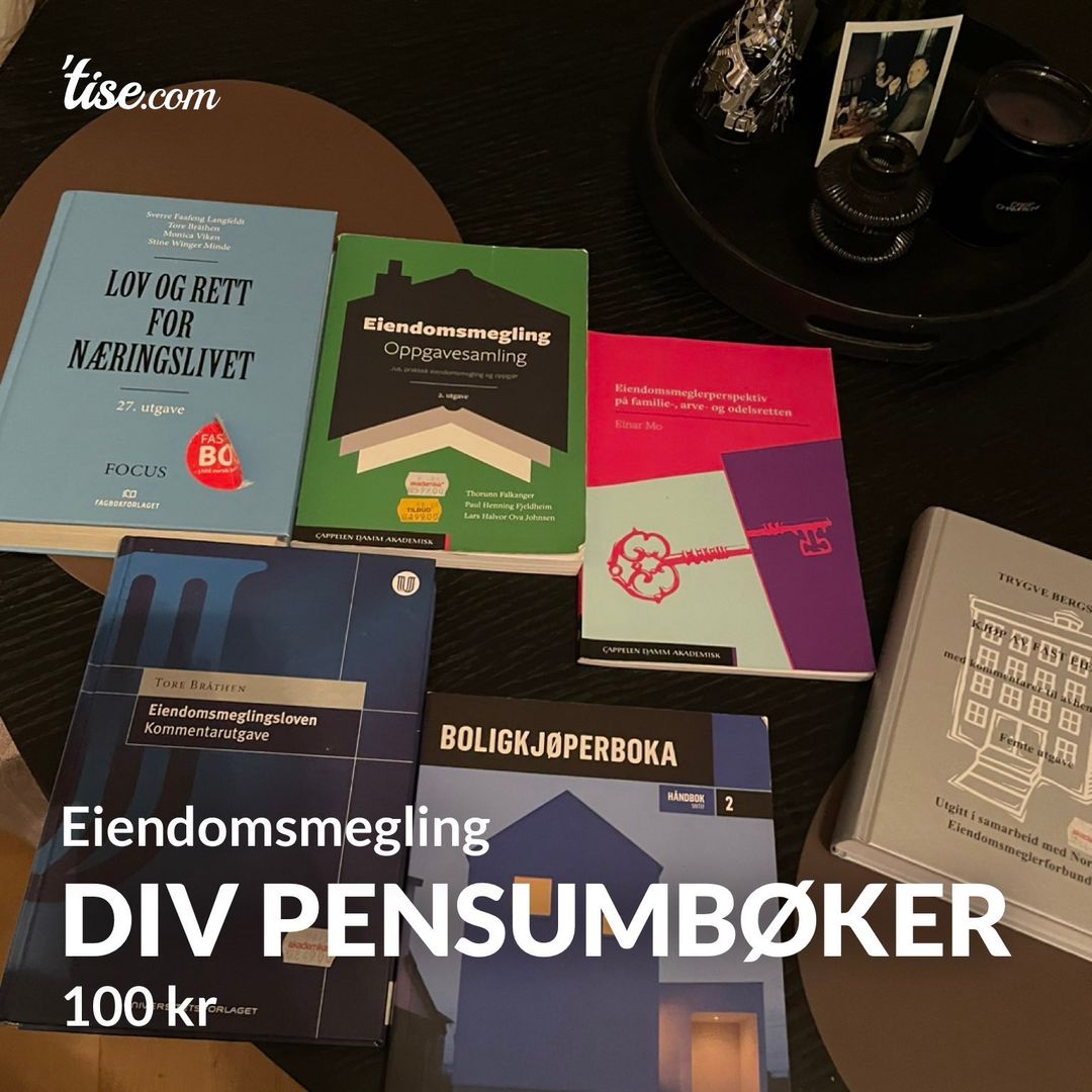 Div pensumbøker