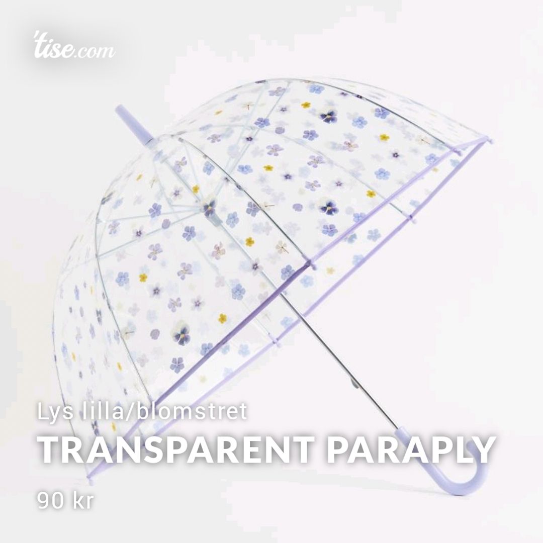 Transparent Paraply