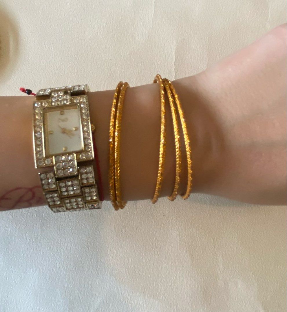 Vintage guld bangles