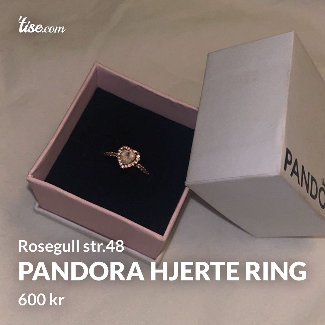 Pandora hjerte ring