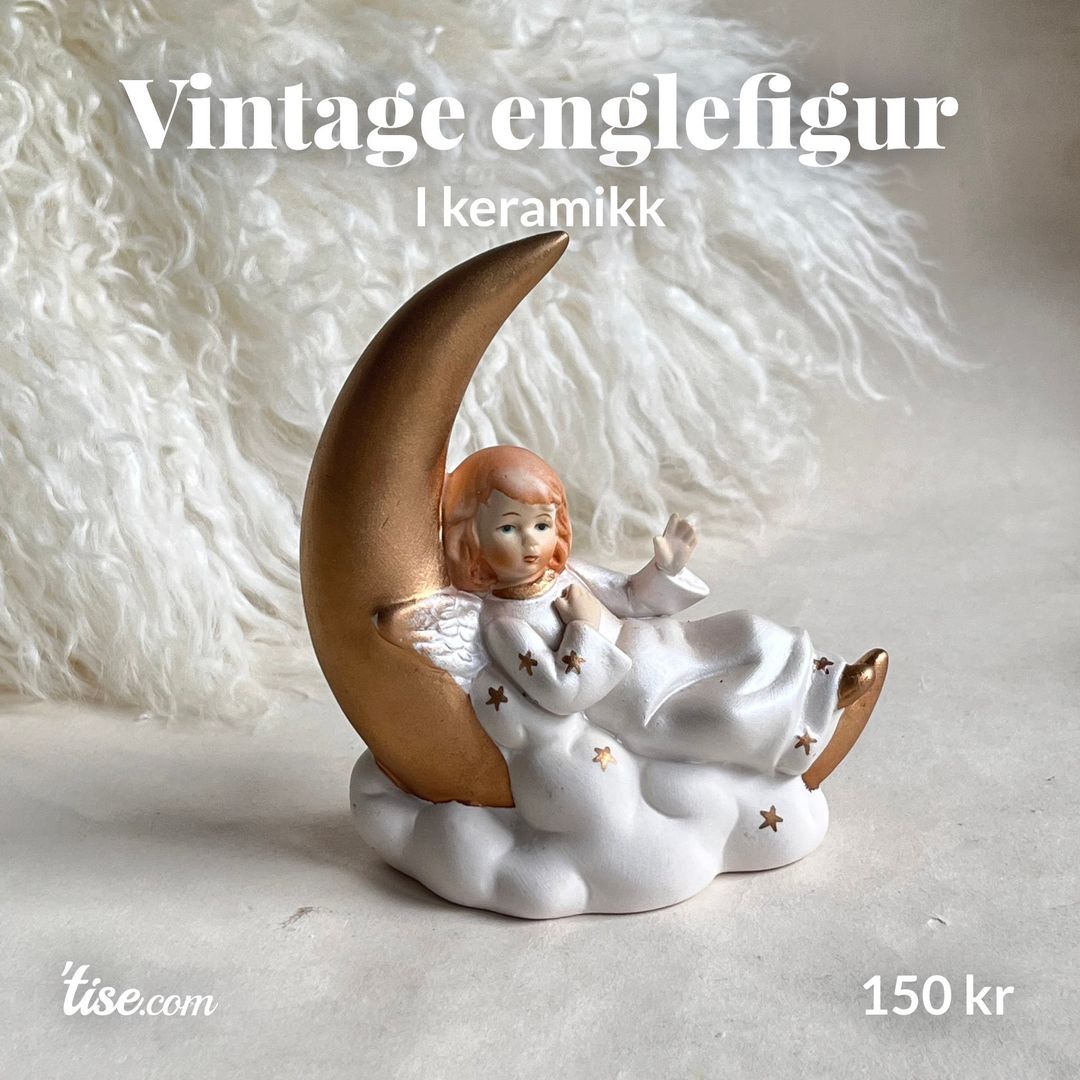 Vintage englefigur