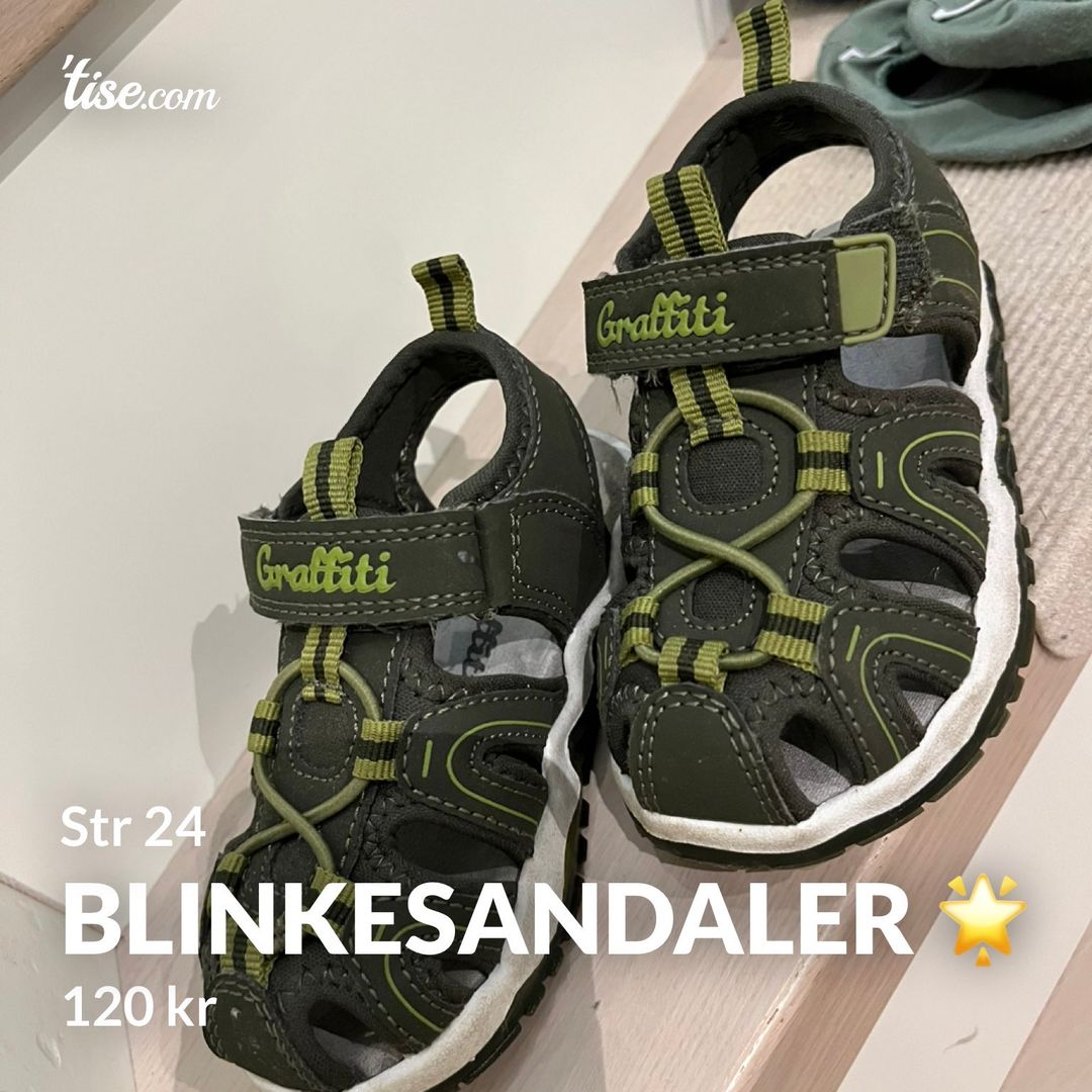 Blinkesandaler 🌟