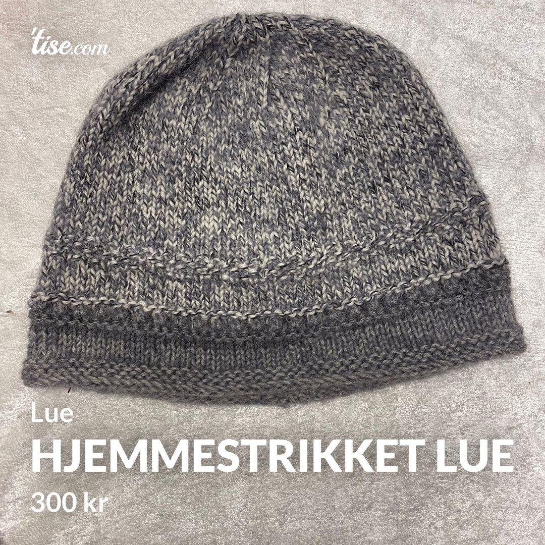 Hjemmestrikket lue