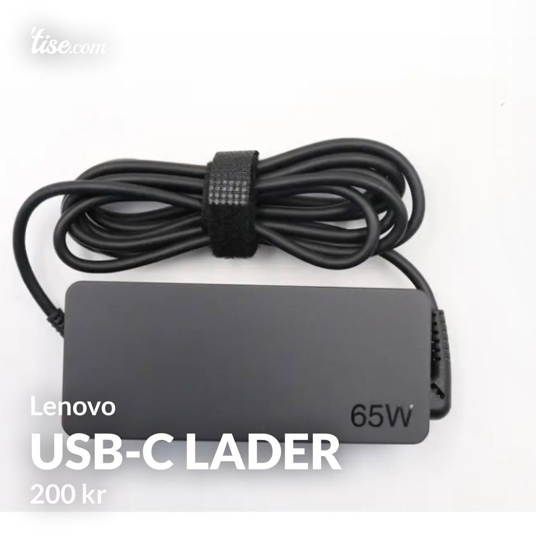 Usb-c lader