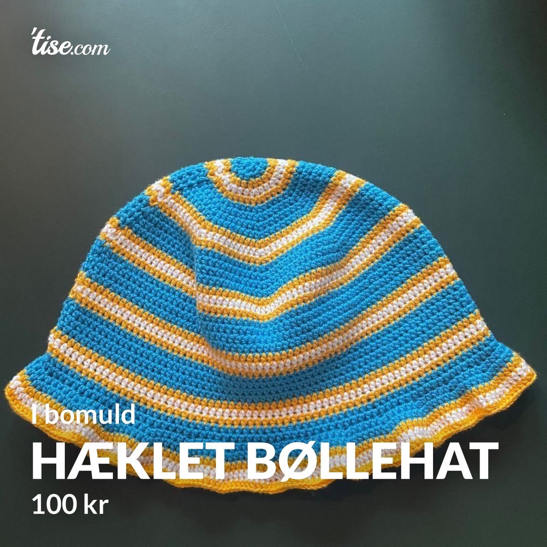 Hæklet bøllehat