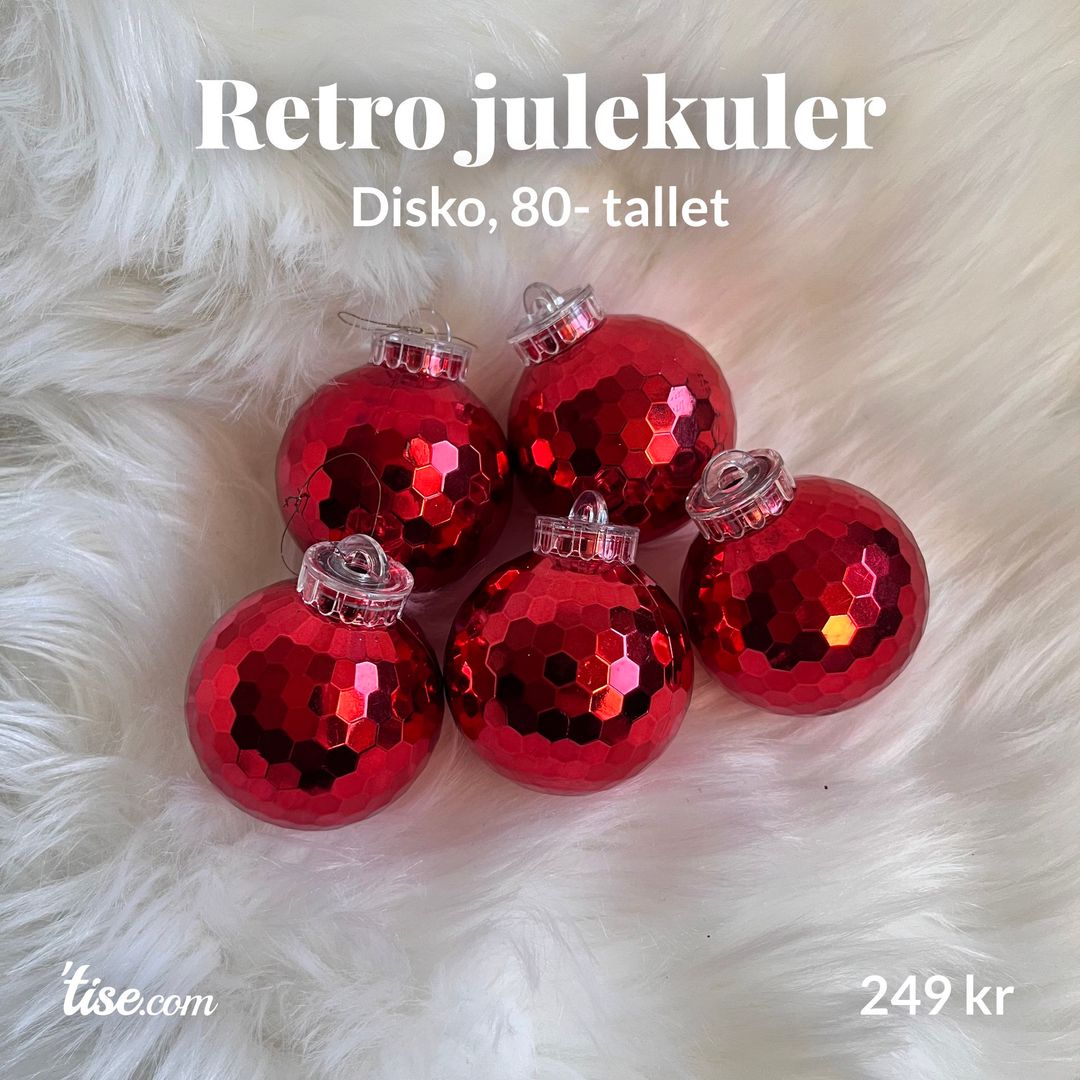 Retro julekuler