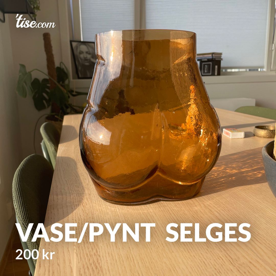 Vase/pynt  selges