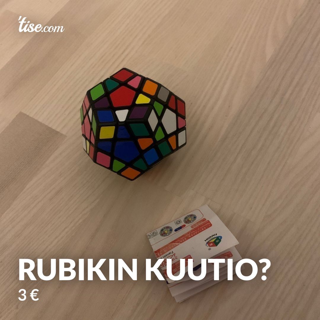 Rubikin kuutio?