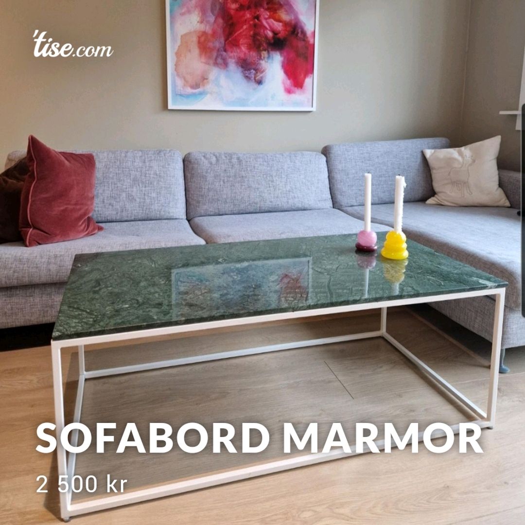 Sofabord Marmor