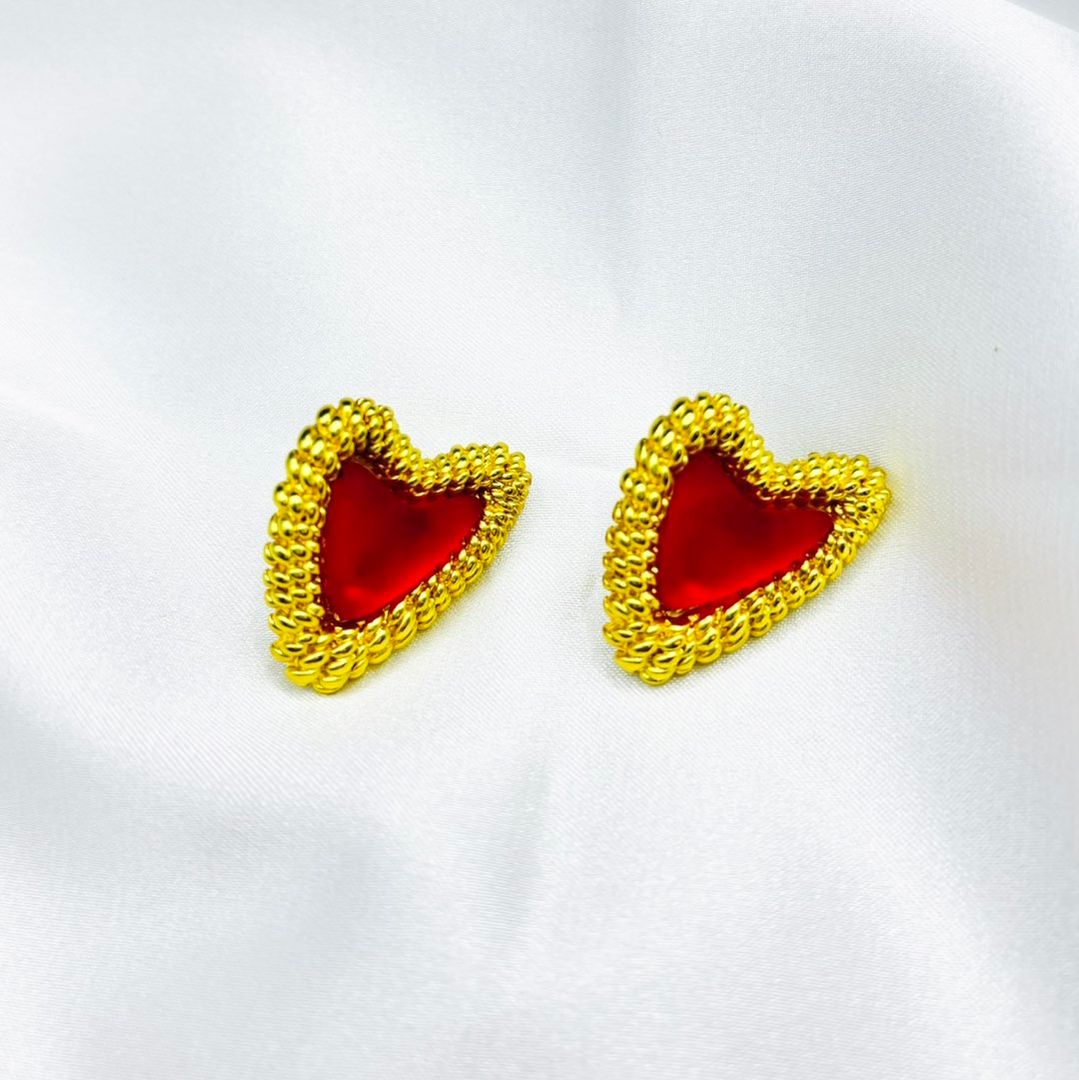 Heart earrings