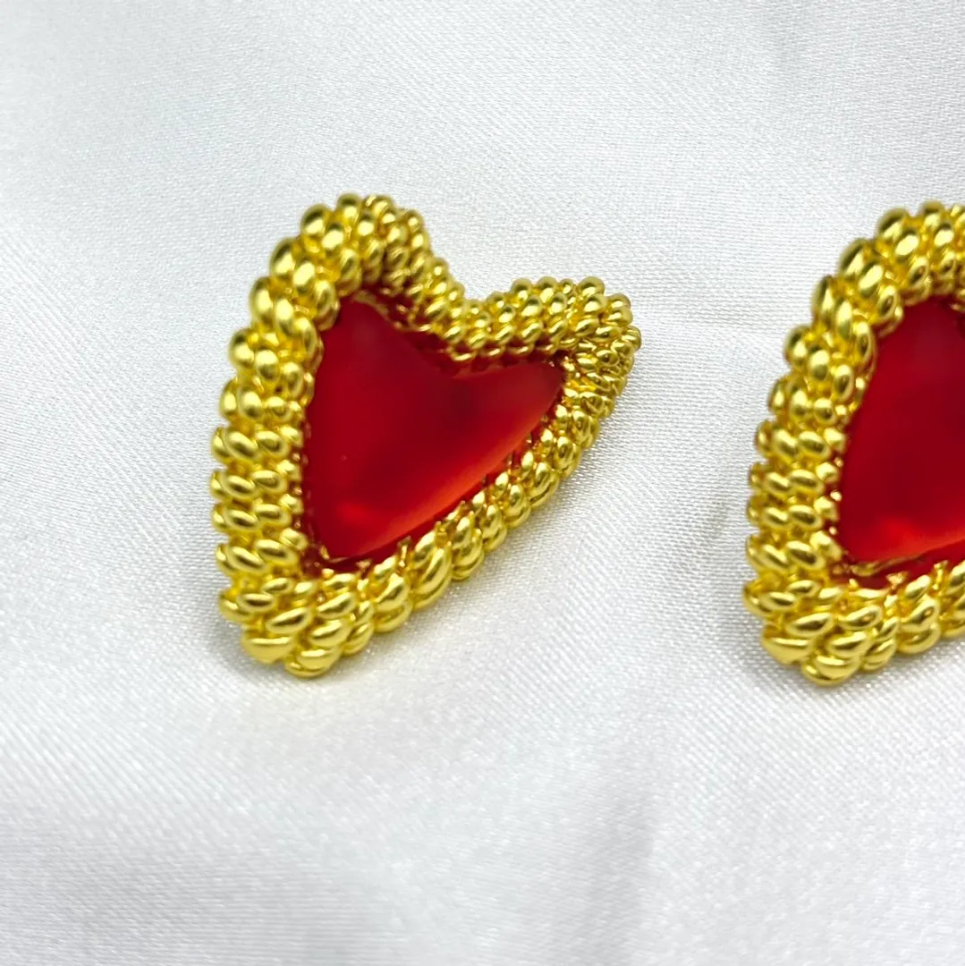 Heart earrings