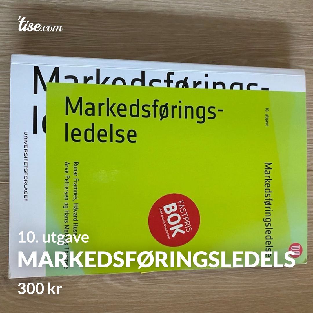 Markedsføringsledels