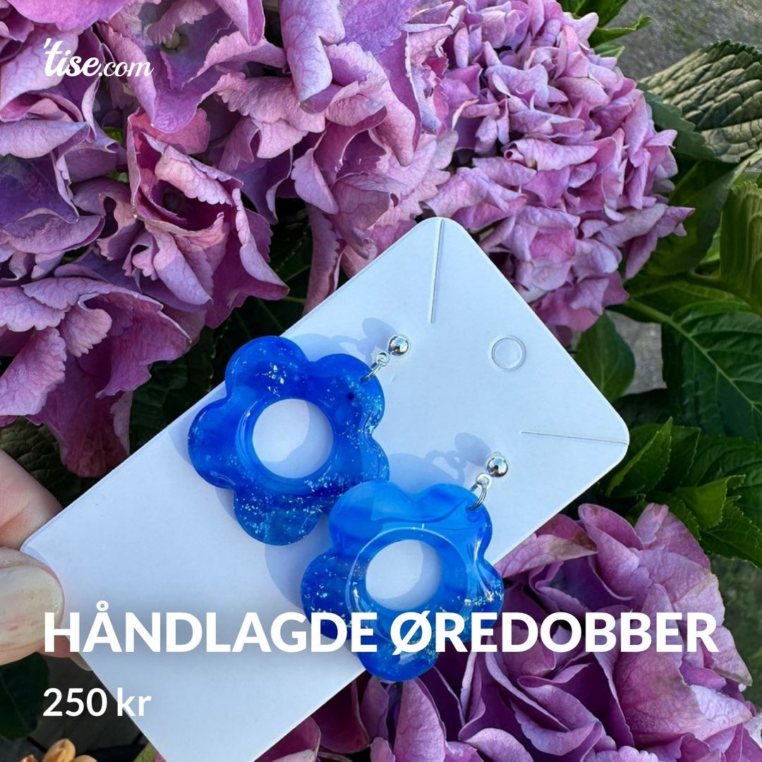 Håndlagde øredobber