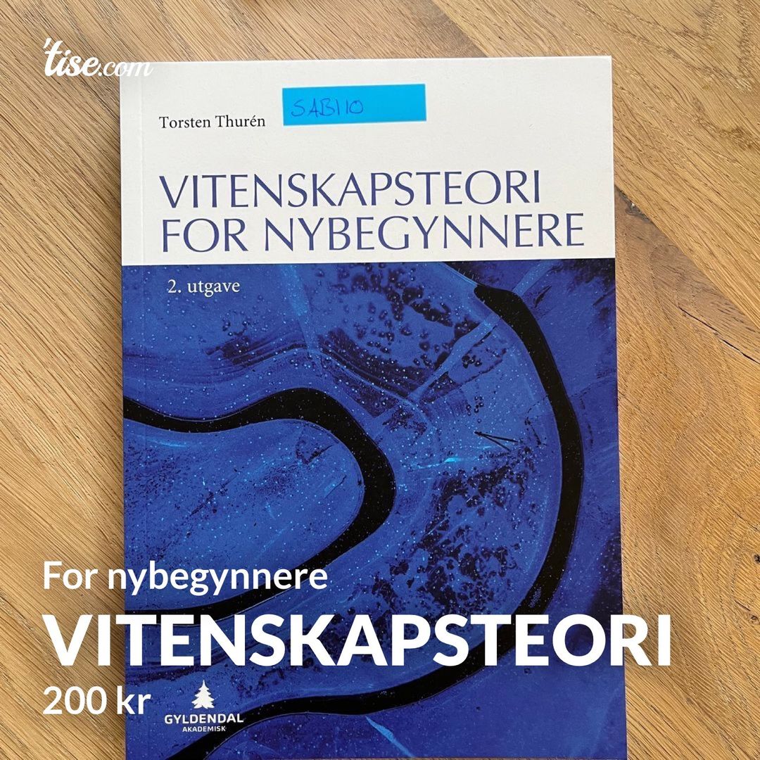 Vitenskapsteori