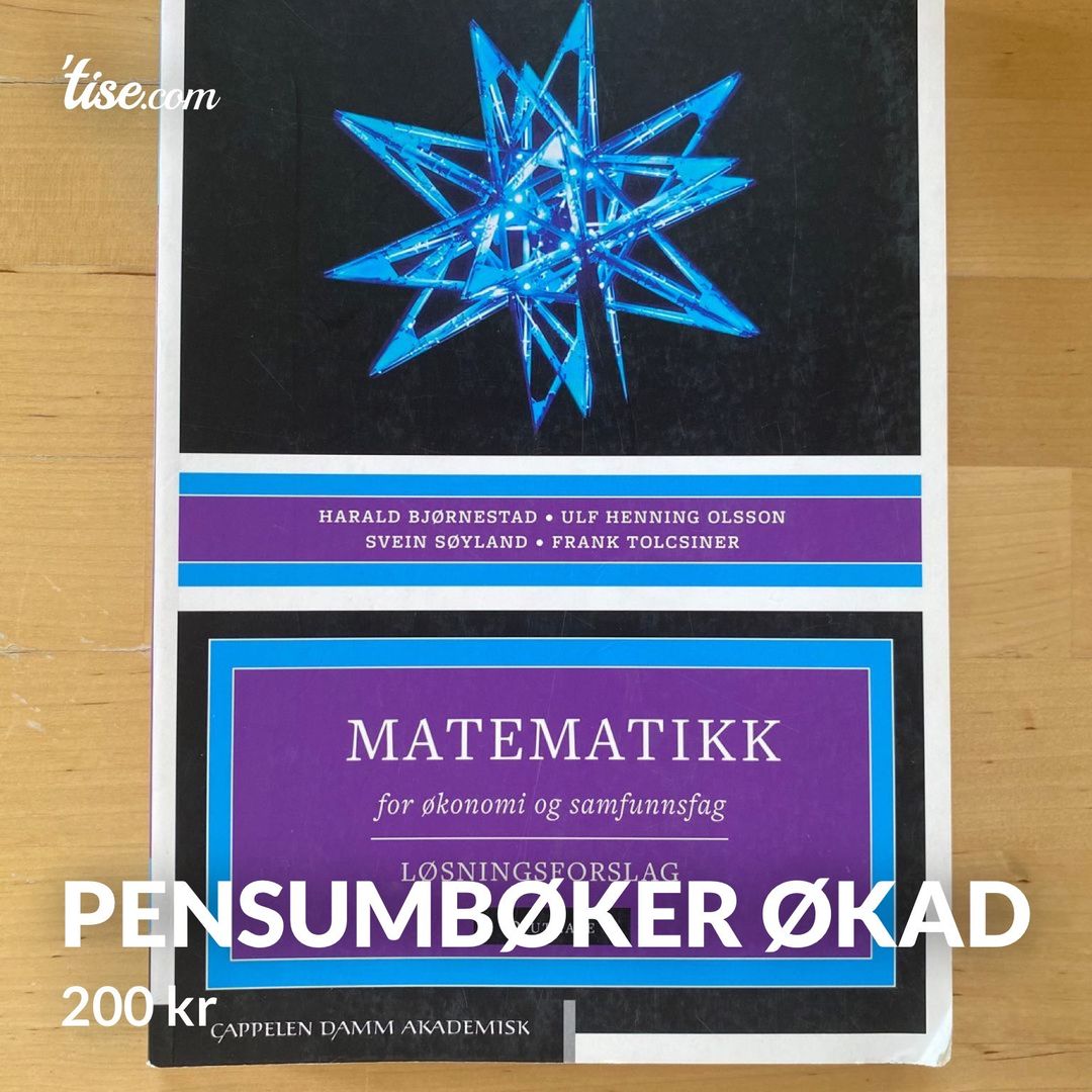 Pensumbøker økad