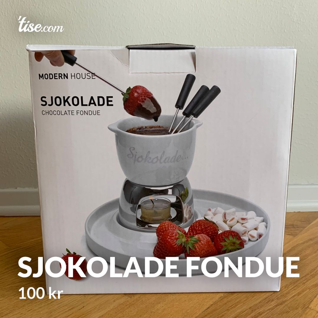 Sjokolade fondue