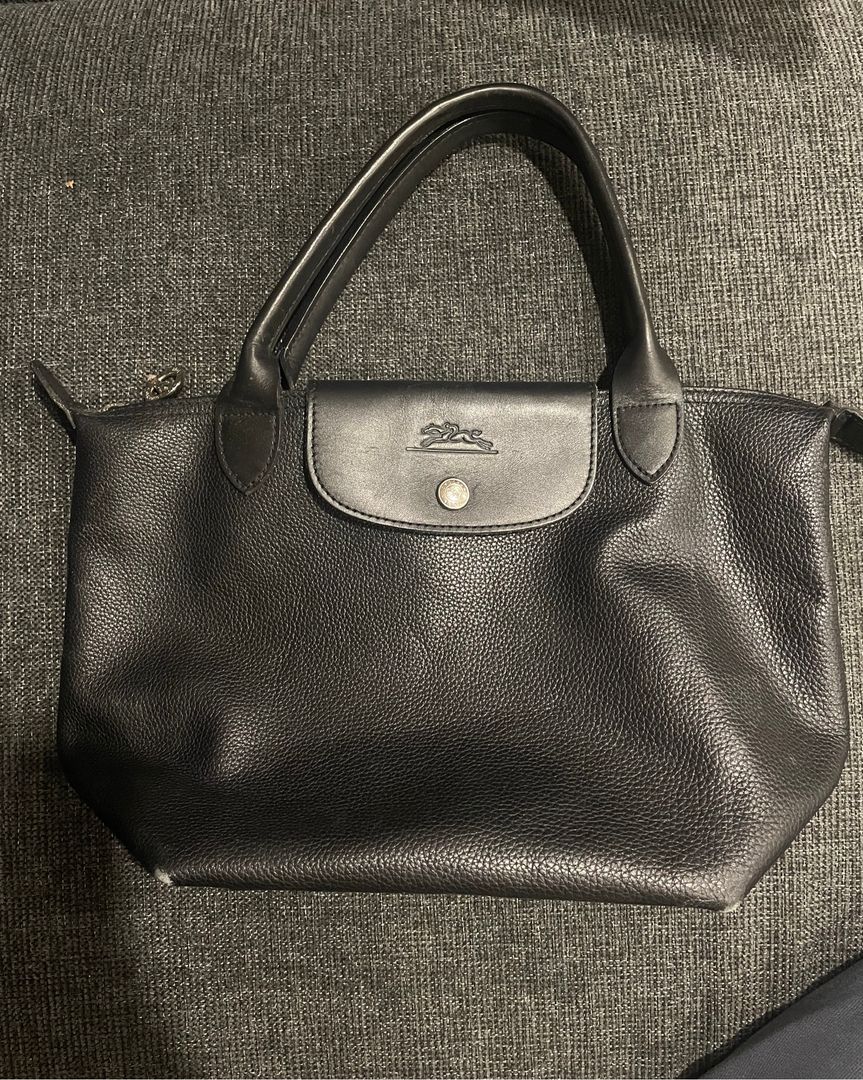 leather longchamp