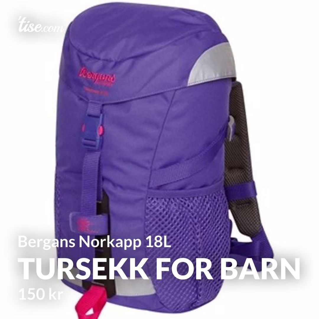 Tursekk for barn