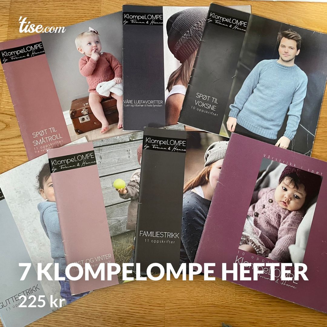 7 klompelompe hefter