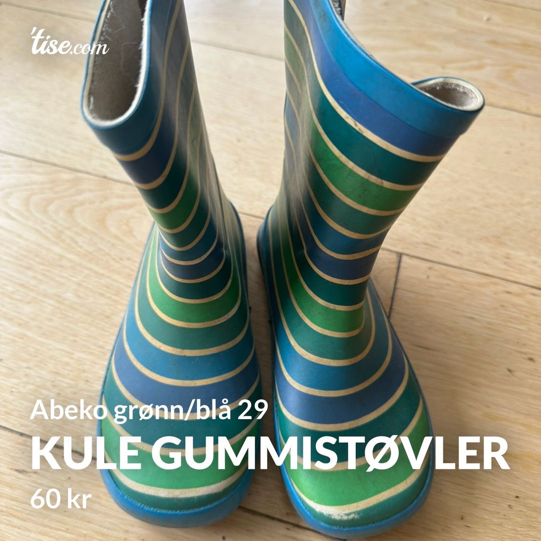 Kule GummiStøvler