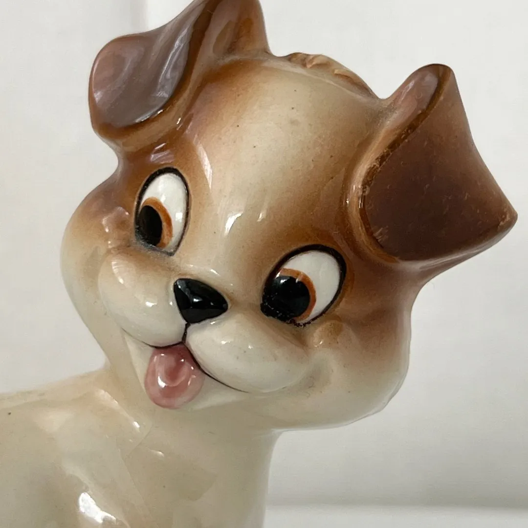 Vintage hunde figur