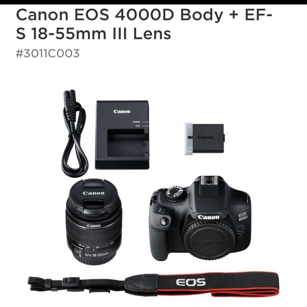 Canon EOS 4000D