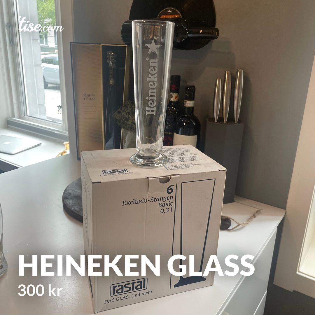 Heineken glass