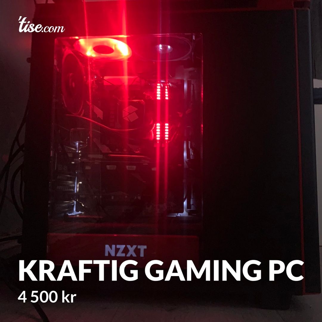 Kraftig gaming pc