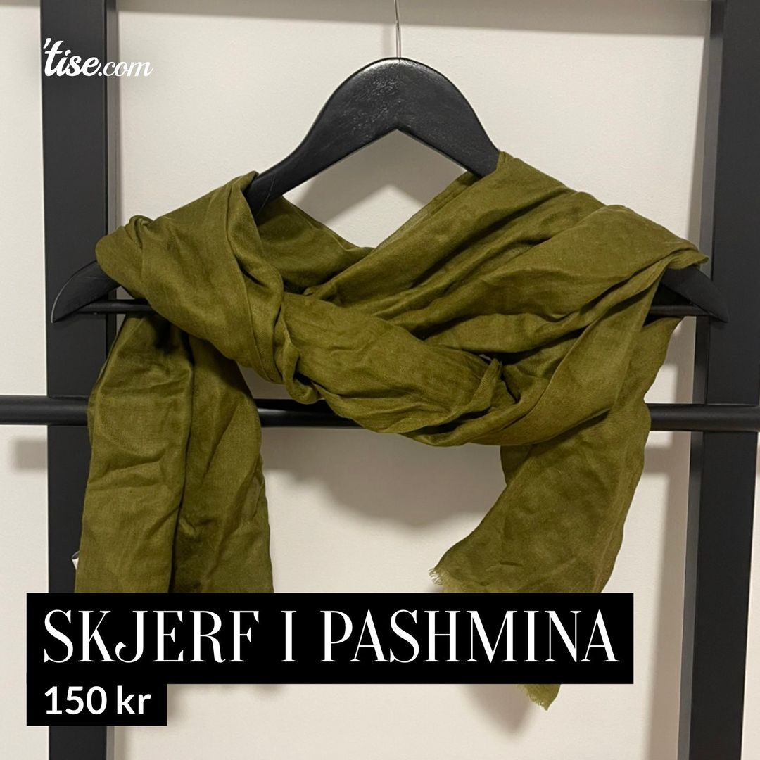 Skjerf i Pashmina