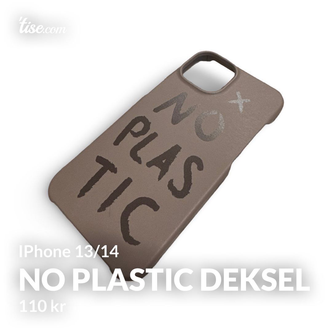 No Plastic Deksel