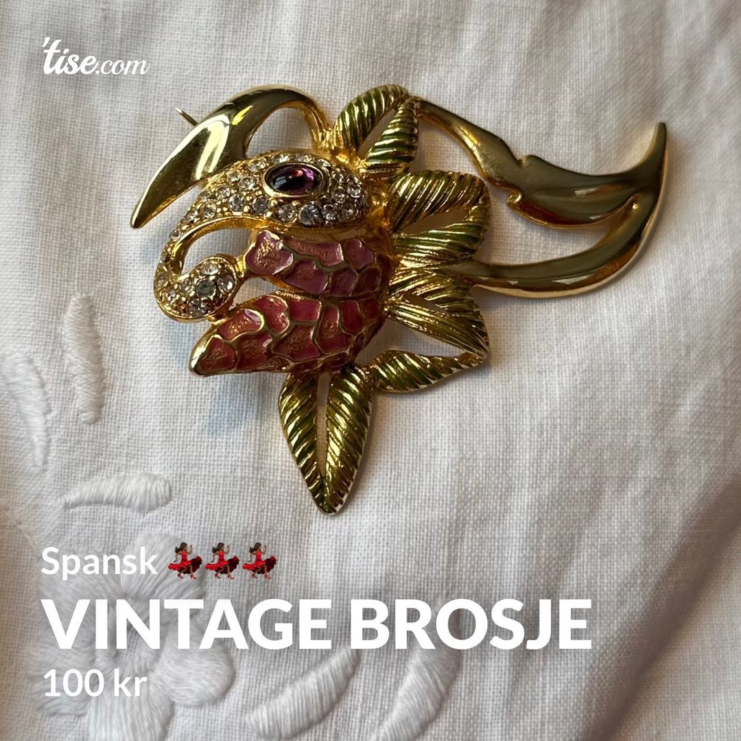 Vintage brosje