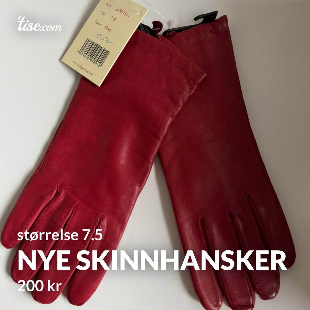 Nye skinnhansker