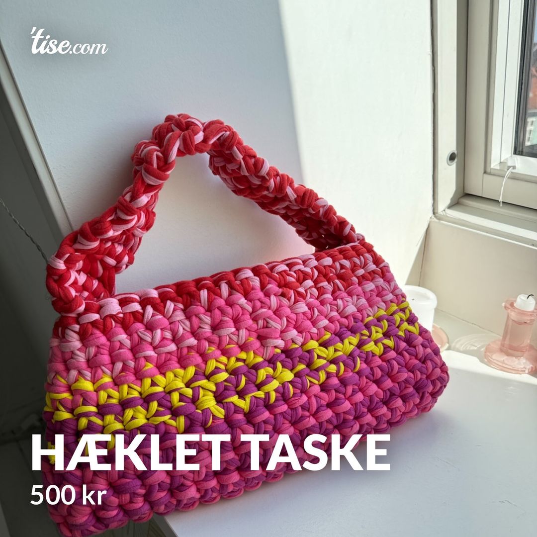 Hæklet taske