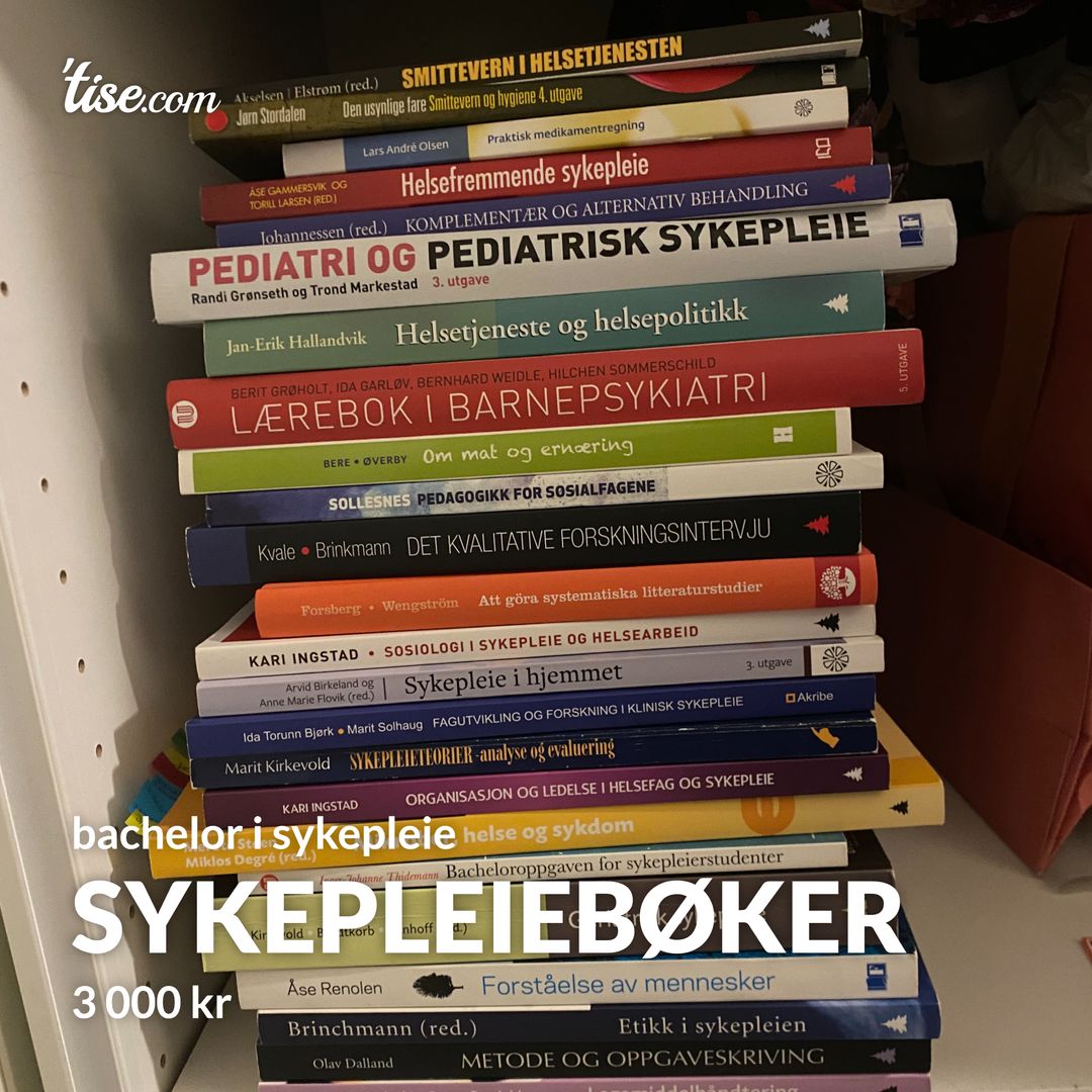 Sykepleiebøker