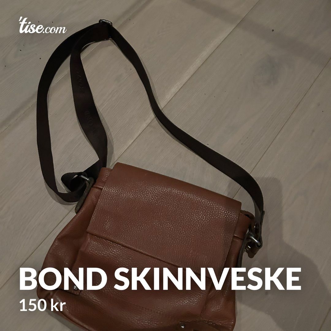 Bond skinnveske