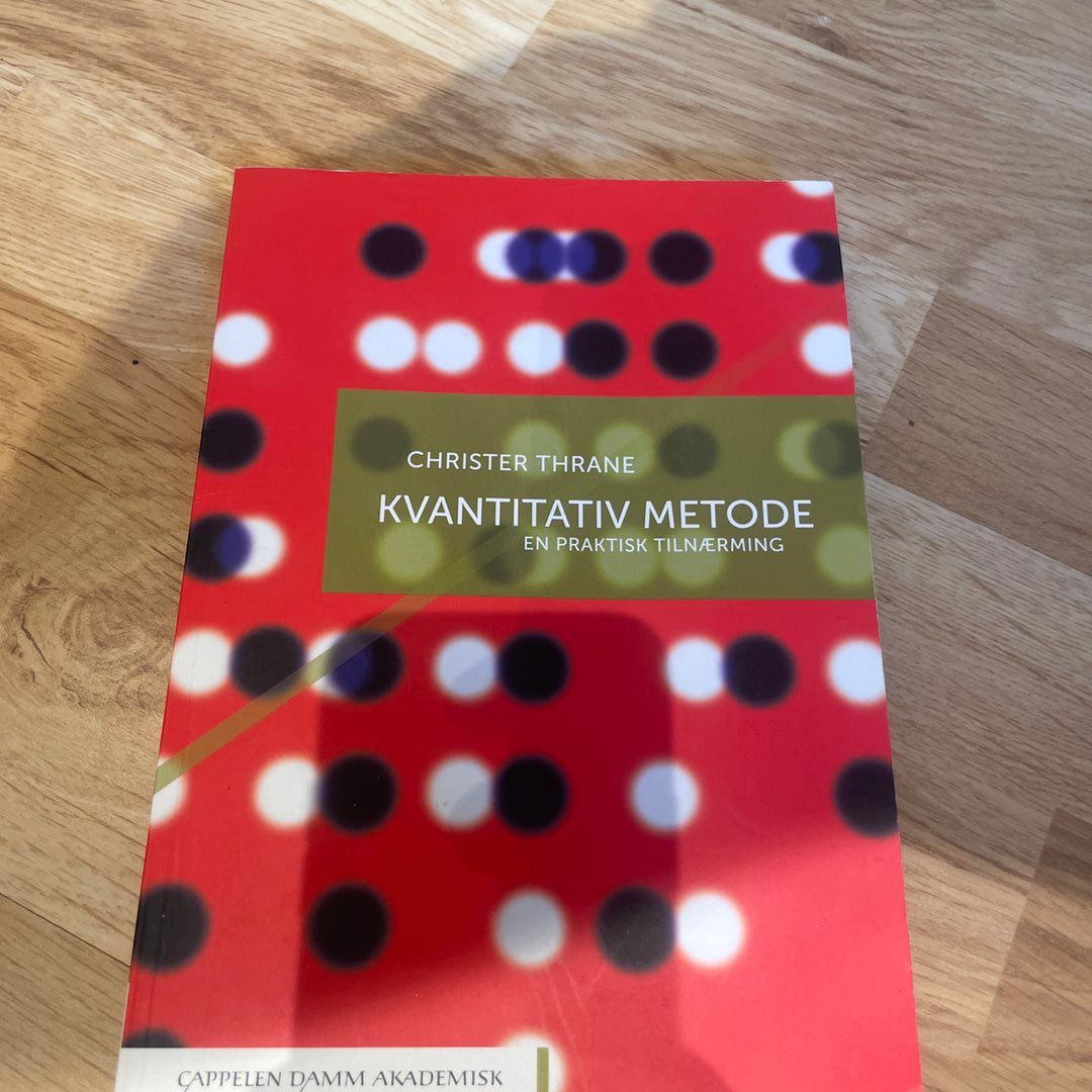 Kvantitativ metode