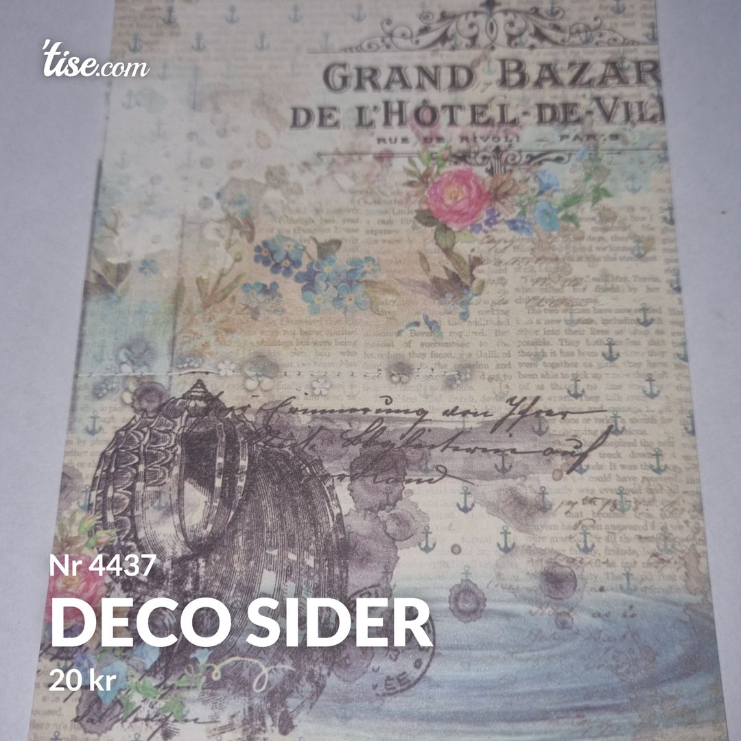 Deco Sider