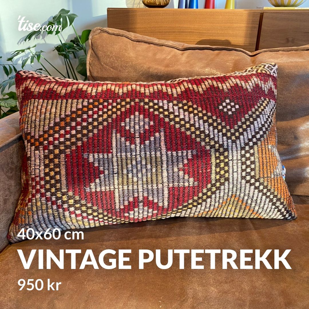 Vintage putetrekk