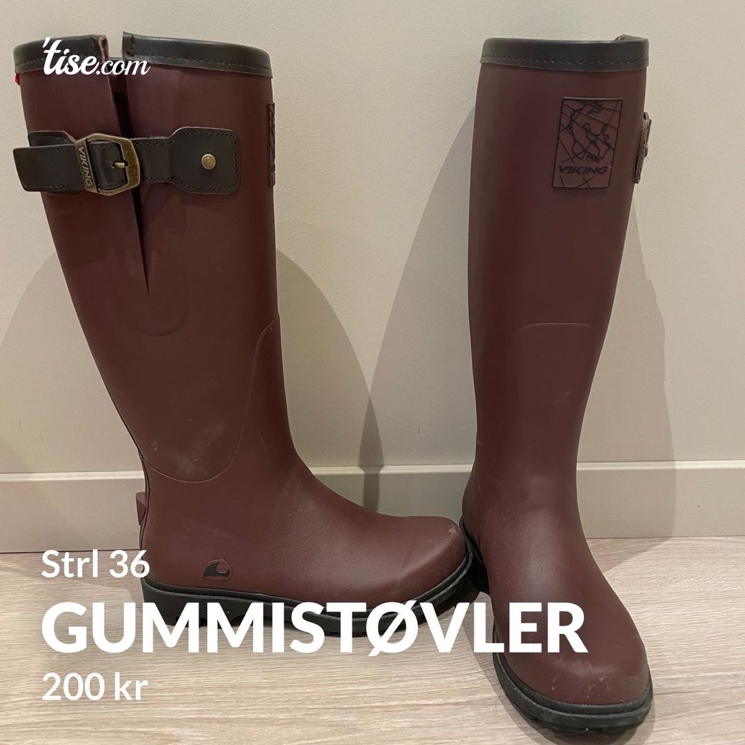 Gummistøvler