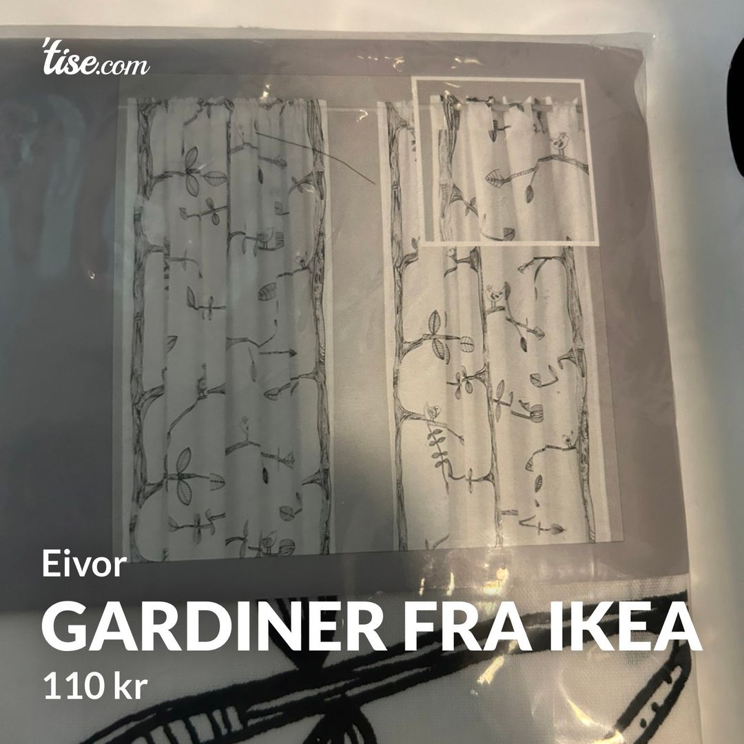 Gardiner fra IKEA