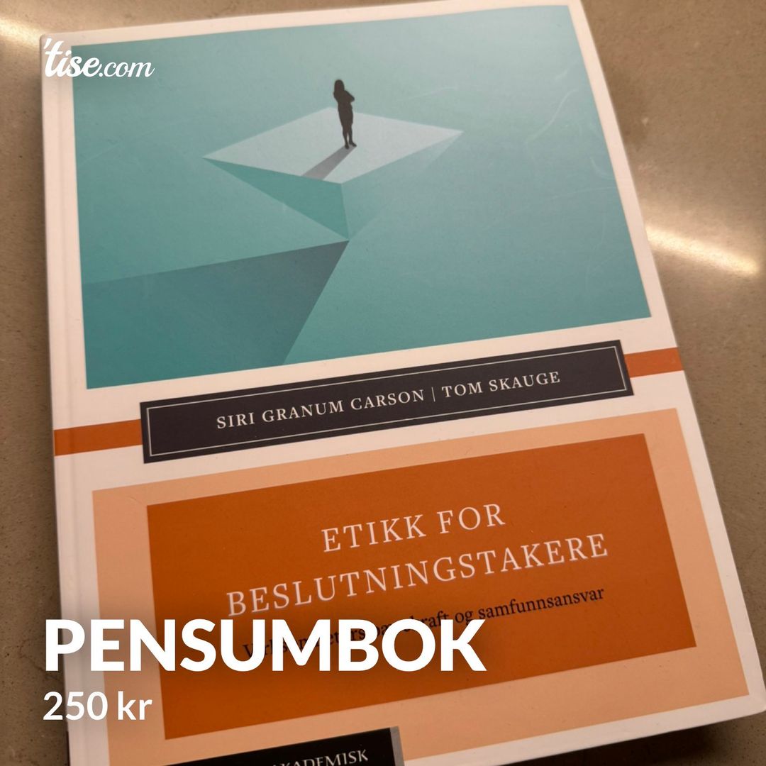 Pensumbok