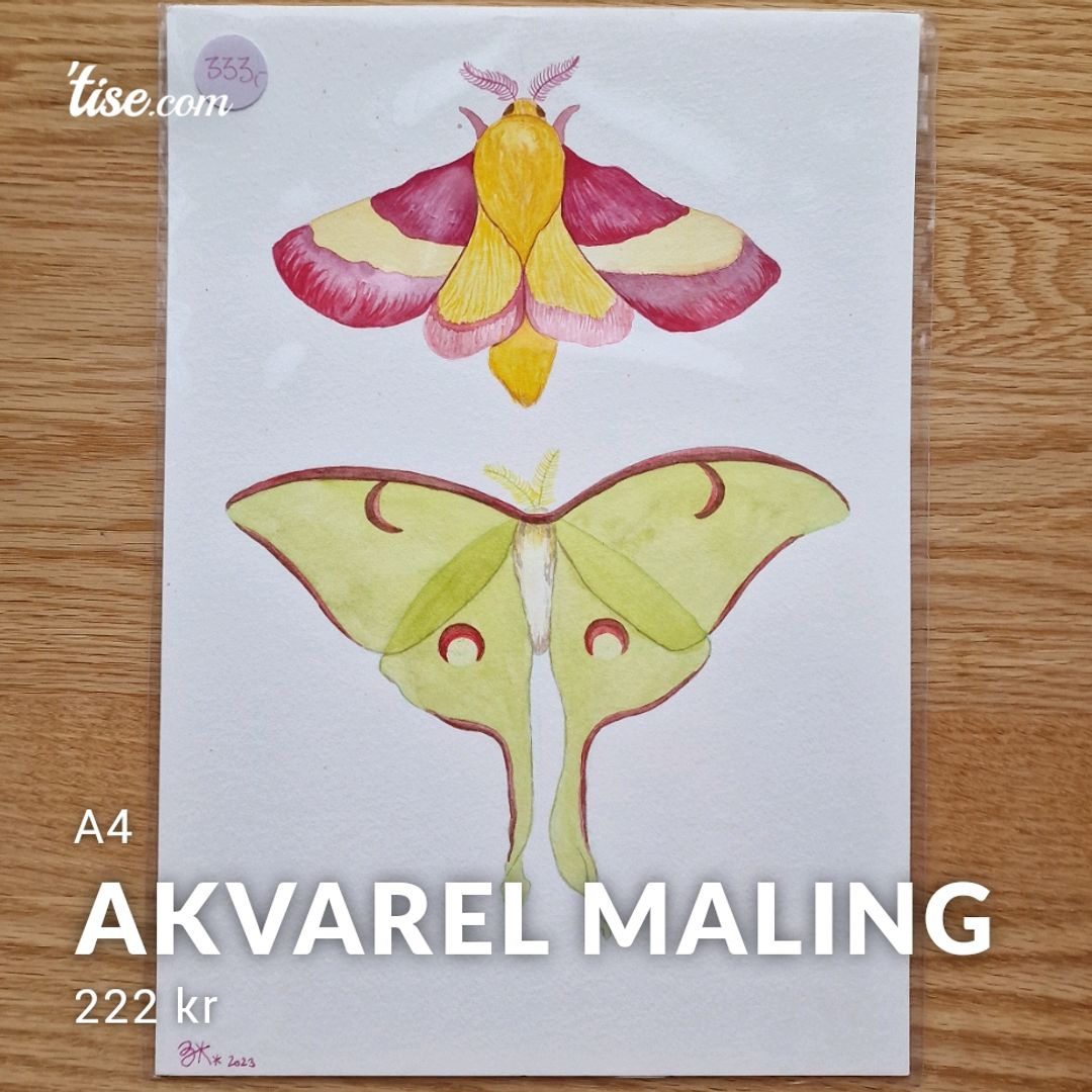 Akvarel maling