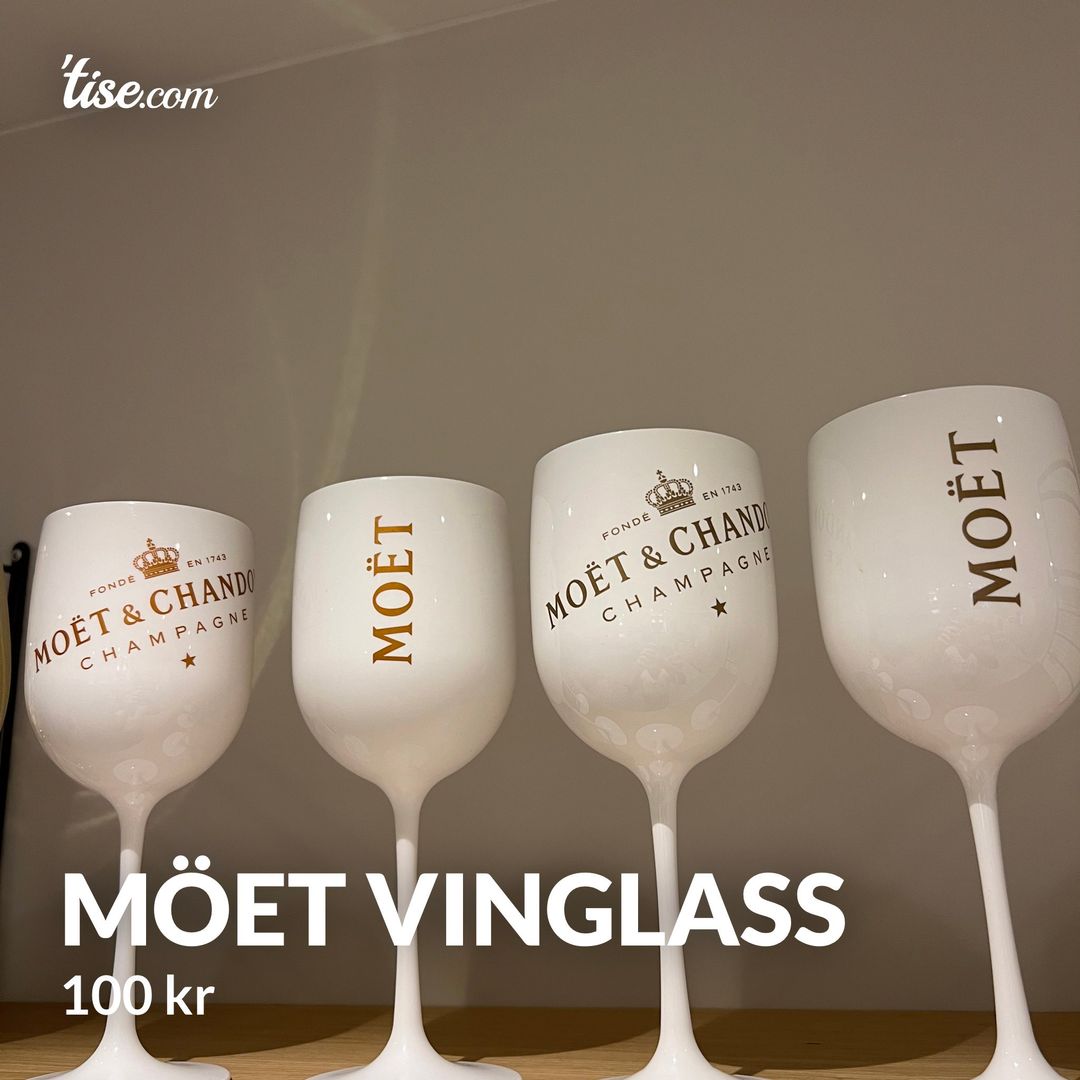 Möet vinglass