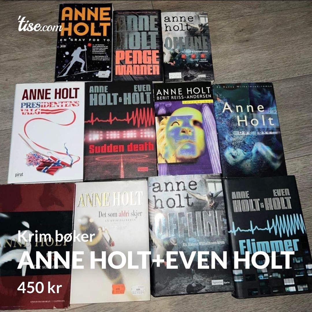 Anne holt+Even Holt